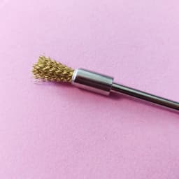 Rebuild Master 10/30/50pc Pen Wire 100mm 3.0 Shank Steel Cleaning End Rotary Tool Stainless Steel Brass Brush Rust Paint Removal