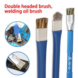 SFD128 Hard Brushing Brush for Mobile Motherboard Repair IC Pad Cleaning Brush Hard Brushing Brush Welding Oil Cleaning Brush