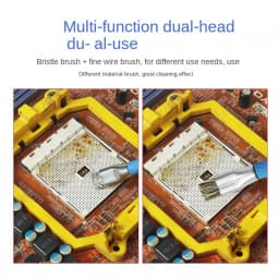 SFD128 Hard Brushing Brush for Mobile Motherboard Repair IC Pad Cleaning Brush Hard Brushing Brush Welding Oil Cleaning Brush