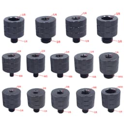1/4 To M4M5 M6 M8 M10 Conversion Screw 3/8" Male To Female Thread Screw Mount Converter Adapter Standard 1/4 Mount Adapter Screw