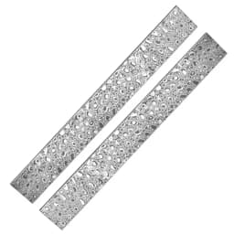 50cm Long Hand Forge Damascus Steel Blank Billets Blank Blade Making Bar Stainless Hardened HRC59