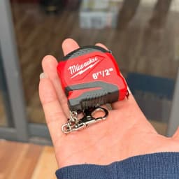 Milwaukee 48-22-1706 6ft/2m Keychain Tape Measure Delicate Small Pendant Carry-on Key Buckle Ornament Gift Instrument
