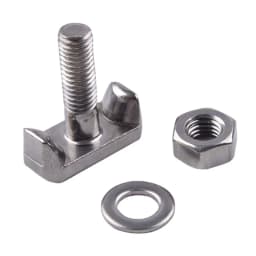 Durable T-Bolt Stainless Steel Battery Terminal Connectors Cable Screw Battery Connector Car Accessories