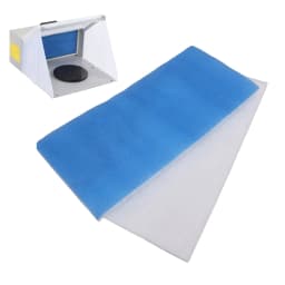 Double Layer Paint Booth Filter Replaceable Airbrush Spray Booth Filter for Painting Craft Tent System Project