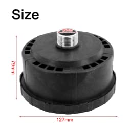 High Quality 25/32mm Thread Air Compressor Muffler Intake Filter Air Pump Element For Admitting Port Of Air Compressors