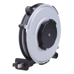 1.8M Power Reel Cable 220V/50Hz Extended Automatic Retractable Power Reel Cable Power Cord Retract Electrical Equipment Supplies