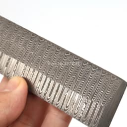 1 piece DIY knife Making Damascus steel ladder Sandwich Pattern steel Knife blade blank Heat Treatment 200*30*3mm