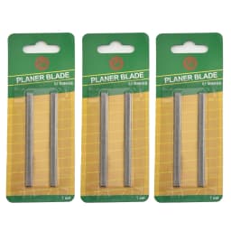 3box 82mm Carbon Steel Planer Blades 82x5.5x1.1mm Reversible Electric Planer Blades For MKA For Woodworking Machinery Parts