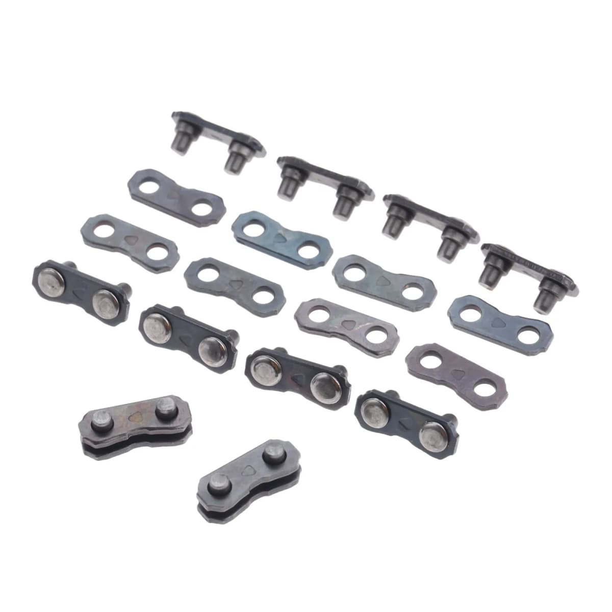 10 Sets 0.325'' Chainsaw Chain Joiner Link Repair Preset Straps For Joining 325 058 Chain Chainsaw Breaker Joiner Mending Kit