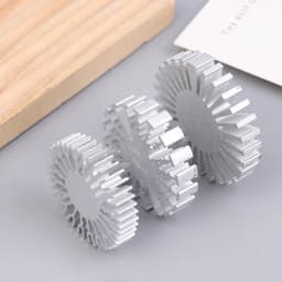 COB Radiator Diameter 25/37.5/40/48/50/53/60/65/67MM High Power Led Heatsink Sunflower Solid Radiator Round Alloy Aluminum