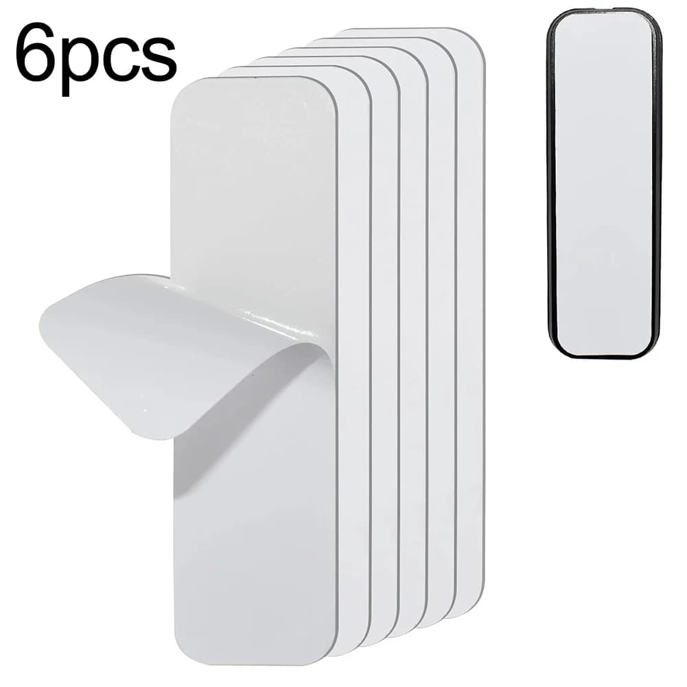 6 Pcs No Drill Doorbell Mount Double Sided Tape For Blink Battery Video Doorbell Strong Adhesion Door Bell Sticky Tape