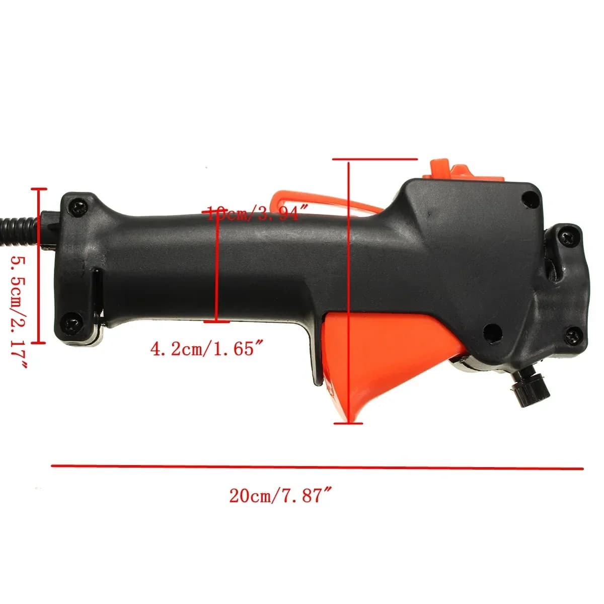 26mm Black Strimmer Trimmer Brush Cutter Handle Switch Throttle Trigger Cable For Various Strimmers / Trimmers / Brush Cutters
