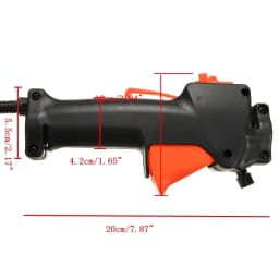 26mm Black Strimmer Trimmer Brush Cutter Handle Switch Throttle Trigger Cable For Various Strimmers / Trimmers / Brush Cutters