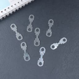10Pcs 30A-150A 32VDC Automotive Car Flat Zinc Sheet Small Fuse Sheet For Car Fuse Round Hole Insert Fuse Auto Parts