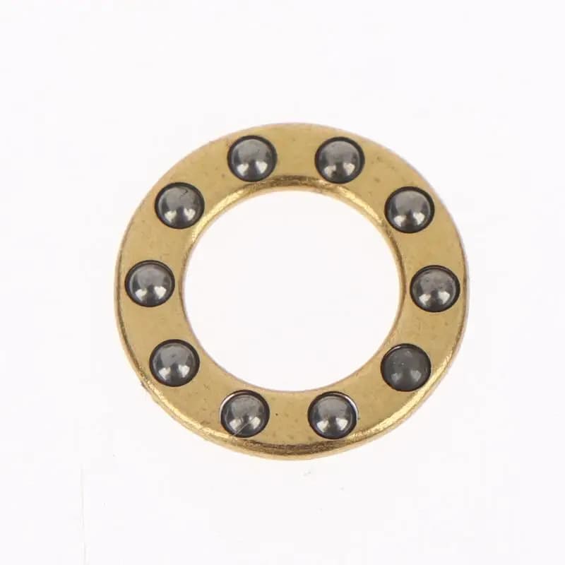 10Pcs Mini Plane Axial Bearing Ceramic Steel Ball Thrust Copper Support Folding Knife Opening And Closing Accessories