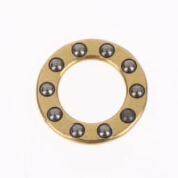 10Pcs Mini Plane Axial Bearing Ceramic Steel Ball Thrust Copper Support Folding Knife Opening And Closing Accessories