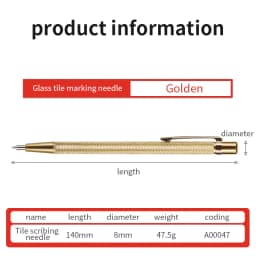 Tile Glass Wood Ceramics Metal Gold Welding Marking Engraving Tools Scriber Engraved Pen