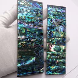 1 Piece Scarce Natural New Zealand Black Abalone Shell Paper for DIY Knife Making Handle Produce Material Handicraft Materials