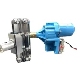 TUNGFULL Greenhouse Electric Film Winding Motor Self-Locking Waterproof Sun Resistant Roll Up Motor For Ventilation Shading Film