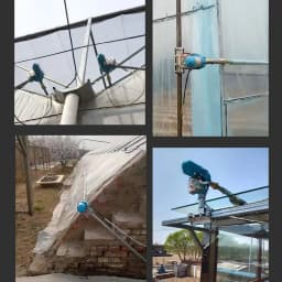 TUNGFULL Greenhouse Electric Film Winding Motor Self-Locking Waterproof Sun Resistant Roll Up Motor For Ventilation Shading Film