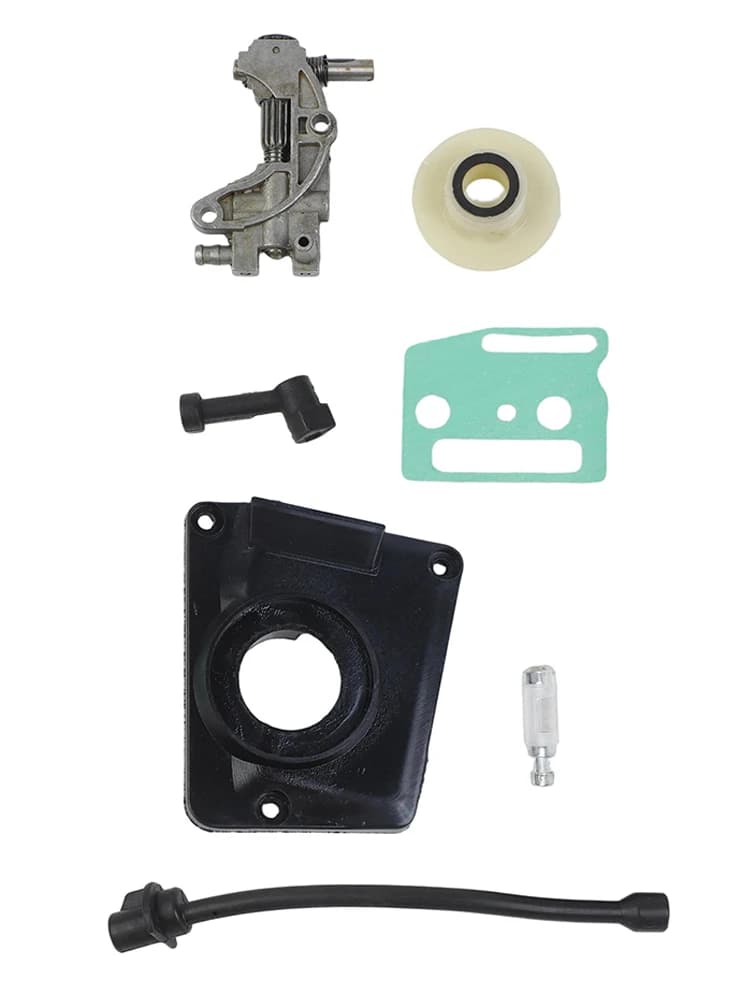 5/7Pcs Oil Drive Pump Kit For 4500 5800 45CC 52CC And 58CC Chinese Chainsaw Models Oil Pump Cover Chainsaw Oil Saw Accessories