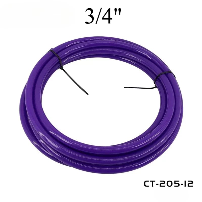 Copper Pipe Protector PE Plastic Bend Tube Protection Non-Deformable Durable for Home HVAC Plumbing AC CT-205 3/4
