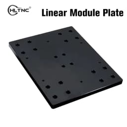 HLTNC 1 PCS Module Sliding Table CNC Aluminum Plate for DSG16H and SBR16UU OR Suitable for HGH20CA or 30160 Aluminum Profile
