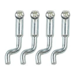 1/4pcs Z-style Cable End With Single Hole Fixing Up To 2mm Cable For Lawn Mowers Brushcutter Cable End Garden Tools