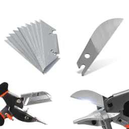 2/20Pcs 45-135 Degree Multi Angle Miter Shear Replacement Blades Adjustable Angle Scissors Accessories For Home DIY Projects