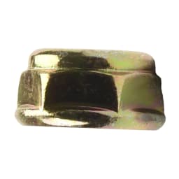 2PCS M10 X 1.25 Left Handed Thread Nut For Lawn Trimmer For Brushcutter With 17mm Wrench Opening For Consistent Performance Use