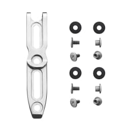 TONIFE 420J2 Stainless Steel Large Pocket Clip for Kydex Sheath with Multi-Hole Spacing & Screws Outdoor Tool Accessories AK4210