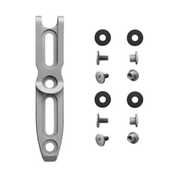 TONIFE 420J2 Stainless Steel Large Pocket Clip for Kydex Sheath with Multi-Hole Spacing & Screws Outdoor Tool Accessories AK4210