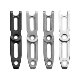 TONIFE 420J2 Stainless Steel Large Pocket Clip for Kydex Sheath with Multi-Hole Spacing & Screws Outdoor Tool Accessories AK4210