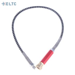 TPU 63mpa Pump Hose With 6mm Female Quick Steel Copper 4500psi High Pressure Spring Inflation Hose
