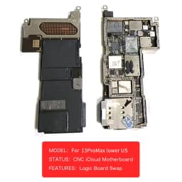 CNC Motherboard For Iphone 13 13pro 13promax 13mini Intel Qualcomm Version Swap Drill CPU Baseband Mainboard Remove Use For Swap