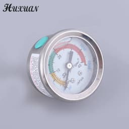 Oil Filled/Oil-free Pressure Gauge 40Mpa/6000PSI High Pressure Pump Air Compressor Pressure Gauge M10*1 Thread M10 Gasket
