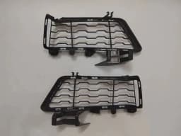 For BMW 3 Series F30 F31 F35 2013-2019 MT Style Front Bumper Lower Grille Modified with Fog Lamp Delete Mesh Cover Compatible
