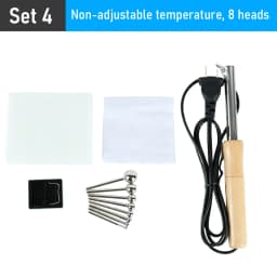 220V/110V Fabric Flowers Ironing Tool Set 18/13/11/8 Heads Soldering Iron DIY Artificial Flower Making Tool Ironing Machine