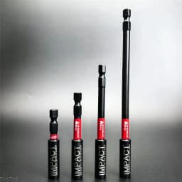 Impact Magnetic Extension Rod 60/75/100/150mm Power Drill Bits Holder 1/4" Hexagon Rust Resistant Screwdriver Hardware Tools Kit
