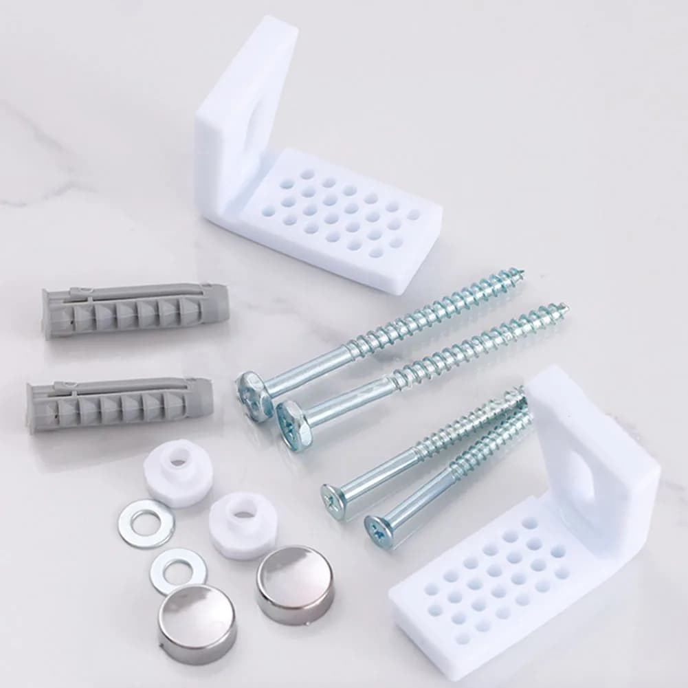 Toilet Bidet Anchor Bolts Set Pan Fix To Floor Kit Repair Fixings Fitting Screws Basins Toilet Bidet Angled Floor Anchor Kit