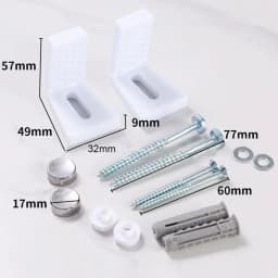Toilet Bidet Anchor Bolts Set Pan Fix To Floor Kit Repair Fixings Fitting Screws Basins Toilet Bidet Angled Floor Anchor Kit