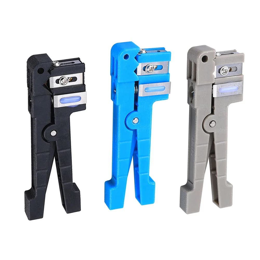 1pc 45-162/163/165 Coaxial Cable Stripper Fiber Optic Stripper Transverse Tube Stripper Fiber Bundle Tube Stripper Accessory