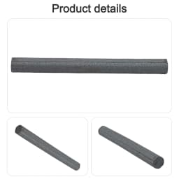 1pcs Buffer Rod Bar Anti-interference Ferrite Mandrel With Diameter Length 10×100mm For Crystal- Radio Antenna Aerial