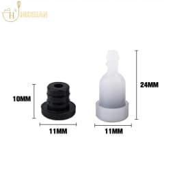 5Pcs Fuel Tank Breather Vent Air Check Valve Replacement For Chainsaw Brush Cutter 4500 5200 2500 Brush Cutter TL43 CG520
