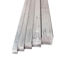 Aluminum Square Bar Rod Various Sizes