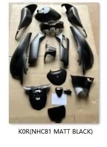 Retrofit Accessories 2020-2023 SH 125 150 Motorcycle Fairing ABS Plastic Body Parts for Honda Sh K0R Wholesale Motorcycle Parts