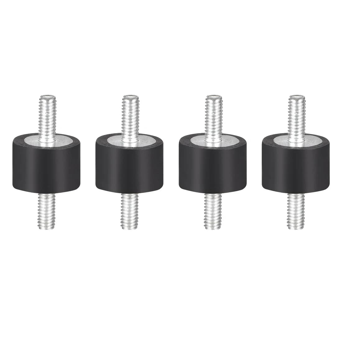 4pcs M3/M4/M5/M6 Rubber Vibration Mounts Anti Vibration Isolator Shock Damper for Air Compressors Water Pump Welding Machine