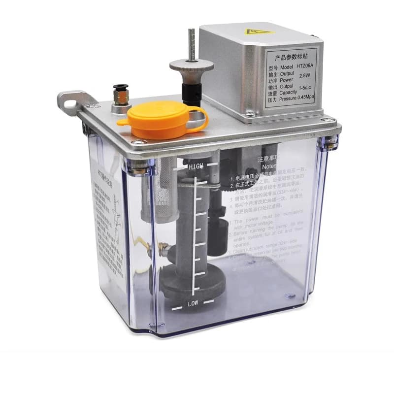 Electric Intermittent Lubrication Pump Automatic CNC Machine Tool Lubricator Lathe Milling Machine Lubricating Oil Pump 220V