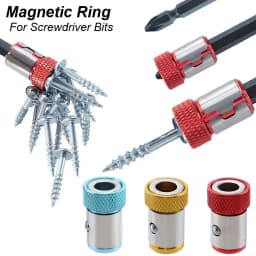 1/4" Hex Magnetic Bit Magnetizer Tool for Phillips Flat Torx Screwdriver Bits Power Drill Hand Tool Accessory