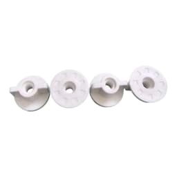M6 Toilet Seat Hinge Bolt Screw Fixings Top Mounted Hinge Toilet Seat Parts Toilet Seat Hinge Bolt Screws Replace Bathroom Acces